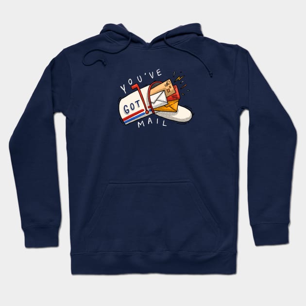 You've got mail Hoodie by Tania Tania